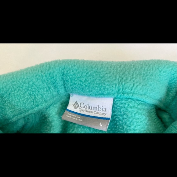 Large Columbia Long Sleeve Fleece Jacket Full Zip Womens Activewear Sports - Picture 4 of 8